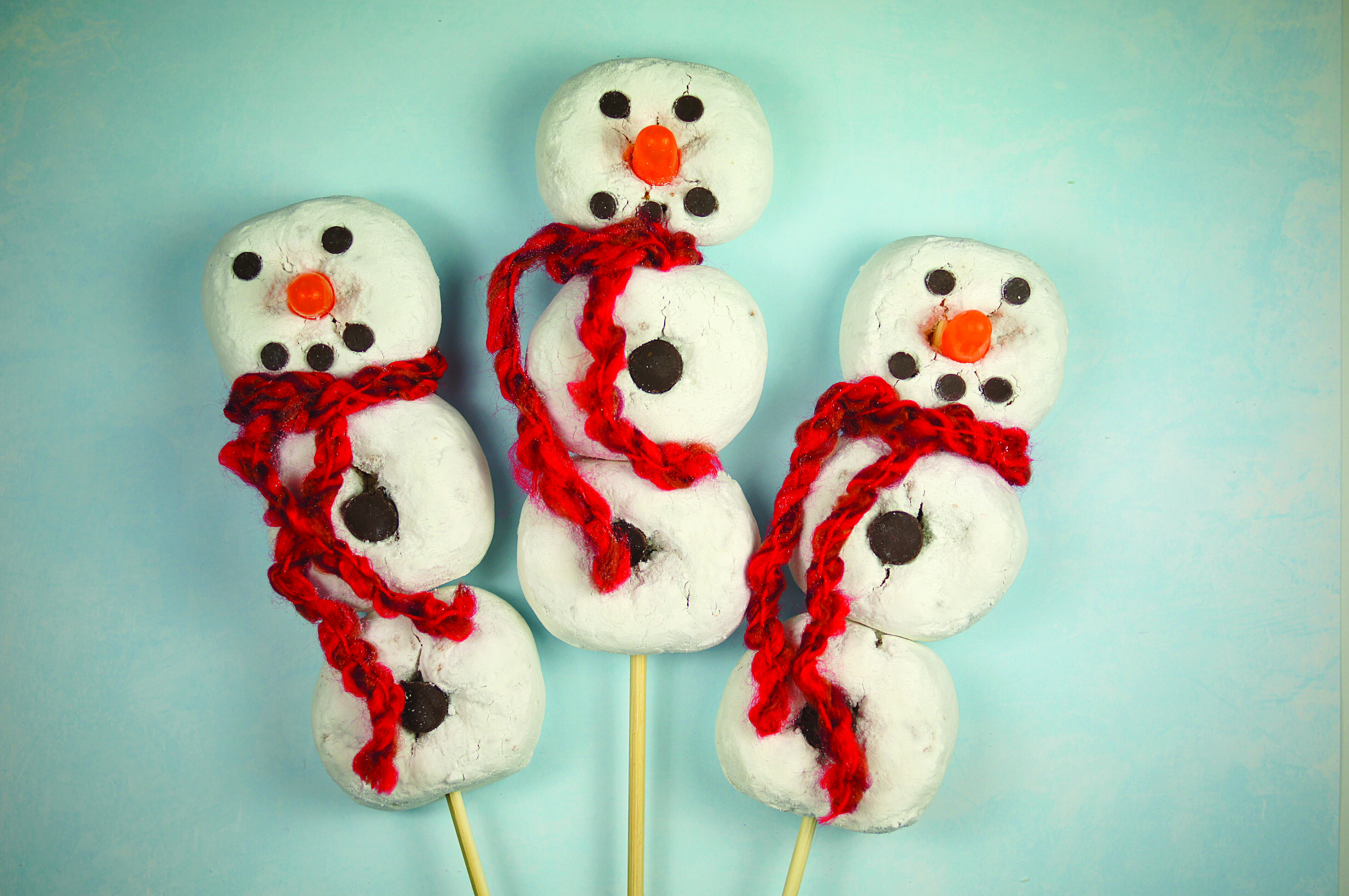 DONUT SNOWMEN